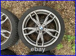 BMW 18 436M M SPORT ALLOY WHEELS TYRES 1 2 SERIES F20 F21 F22 F23 M135i M235i