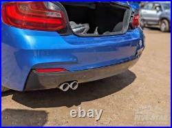 BMW 2 Series Rear Bumper 2015 Coupe COMPLETE 2/3dr F22 M SPORT Blue (14-20) 220d