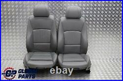 BMW 3 E90 M Sport Grey Leather Interior Seats with Airbag and Door Cards Memory