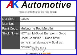 BMW 3 F30 F31 SE Sport LCi 20152019 Compete Rear Bumper Red A75