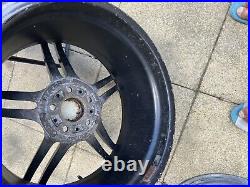 BMW 3 SERIES Rear Sport Alloy Wheel Rim Black crackNo Leaks Aluminium Welding