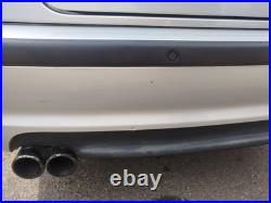 BMW 3 Series E46 2001-2005 M Sport Rear Bumper Titan Silver 354 With Parking S BMW 3 Series E46 2001-2005 M Sport Rear Bumper Titan Silver 354 With Parking S