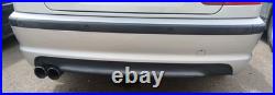 BMW 3 Series E46 2001-2005 M Sport Rear Bumper Titan Silver 354 With Parking S BMW 3 Series E46 2001-2005 M Sport Rear Bumper Titan Silver 354 With Parking S