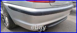 BMW 3 Series E46 2001-2005 M Sport Rear Bumper Titan Silver 354 With Parking S BMW 3 Series E46 2001-2005 M Sport Rear Bumper Titan Silver 354 With Parking S
