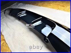 BMW 3 Series E90 E91 Gloss Black Rear Valance Diffuser Spoiler Splitter M Sport