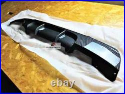 BMW 3 Series E92 E93 Carbon Fibre Rear Valance Diffuser Spoiler Splitter M Sport