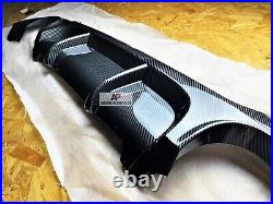 BMW 3 Series E92 E93 Carbon Fibre Rear Valance Diffuser Spoiler Splitter M Sport