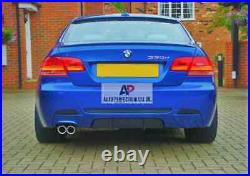 BMW 3 Series E92 E93 Carbon Fibre Rear Valance Diffuser Spoiler Splitter M Sport