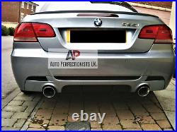 BMW 3 Series E92 E93 Carbon Fibre Rear Valance Diffuser Spoiler Splitter M Sport