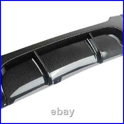 BMW 3 Series E92 E93 Carbon Fibre Rear Valance Diffuser Spoiler Splitter M Sport