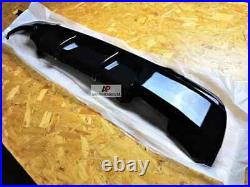 BMW 3 Series E92 E93 Gloss Black Rear Valance Diffuser Spoiler Splitter M Sport