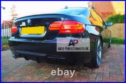 BMW 3 Series E92 E93 Gloss Black Rear Valance Diffuser Spoiler Splitter M Sport BMW 3 Series E92 E93 Gloss Black Rear Valance Diffuser Spoiler Splitter M Sport