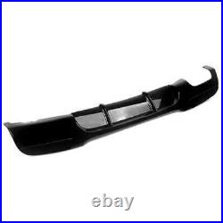 BMW 3 Series E92 E93 Gloss Black Rear Valance Diffuser Spoiler Splitter M Sport