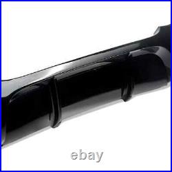 BMW 3 Series E92 E93 Gloss Black Rear Valance Diffuser Spoiler Splitter M Sport