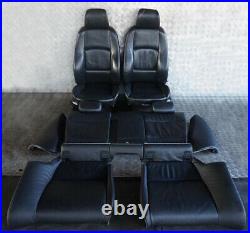 BMW 3 Series E92 M Sport Heated Memory Black Leather Interior Seats Door Cards