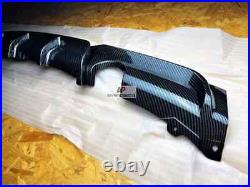 BMW 3 Series F30 F31 M Sport Carbon Fibre Rear Valance Diffuser Dual Exit 11-19