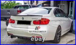 BMW 3 Series F30 F31 M Sport Carbon Fibre Rear Valance Diffuser Dual Exit 11-19