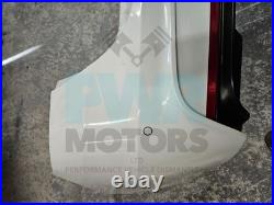 BMW 3 Series F31 M Sport Rear Bumper Twin Exhaust Cutout Alpine White 8056577