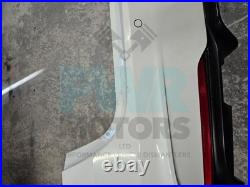 BMW 3 Series F31 M Sport Rear Bumper Twin Exhaust Cutout Alpine White 8056577