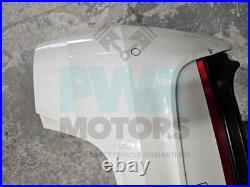 BMW 3 Series F31 M Sport Rear Bumper Twin Exhaust Cutout Alpine White 8056577