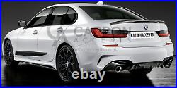 BMW 3 Series G20 M Sport Dual Exhaust Rear Diffuser Gloss Black 2019-ON