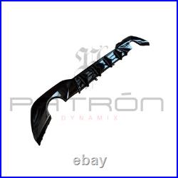 BMW 3 Series G20 M Sport Rear Diffuser Gloss Black Performance Style 2019-2024