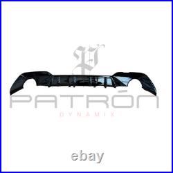 BMW 3 Series G20 M Sport Rear Diffuser Gloss Black Performance Style 2019-2024