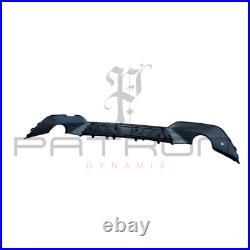 BMW 3 Series G20 M Sport Rear Diffuser Gloss Black Performance Style 2019-2024