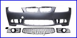 BMW 3 series E90 E91 saloon touring M3 look style sport front bumper 05-08