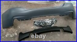 BMW 4 Series F36 Rear Bumper 2014- M Sport WithSpoiler Twin Exit New Primed