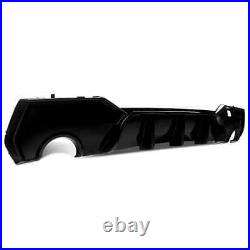 BMW 4 Series G22 G23 Gloss Black Rear Diffuser Lip Valance Bumper M Sport 2020+