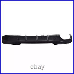 BMW 5 Series F10 F11 M Sport Gloss Black Rear Valance Diffuser Twin Exit 2010-17