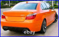 BMW 5 Series M5 E60 M Sport Carbon Fibre Rear Valance Diffuser Quad Exit 2003-10