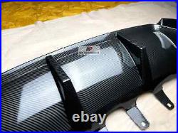 BMW 5 Series M5 F10 F11 M Sport Carbon Fibre Rear Valance Diffuser Quad Exhaust