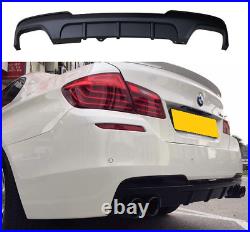 BMW 5 series F10 F11 M sport quad performance rear bumper diffuser skirt