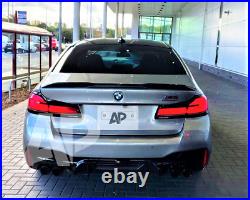 BMW'CS Style' 5 Series M5 G30 F90 Gloss Black M Sport Boot Lip Spoiler 2016+