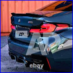 BMW'CS Style' 5 Series M5 G30 F90 Gloss Black M Sport Boot Lip Spoiler 2016+