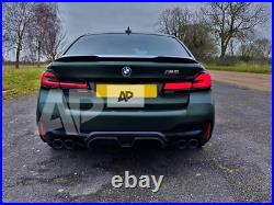 BMW'CS Style' 5 Series M5 G30 F90 Gloss Black M Sport Boot Lip Spoiler 2016+