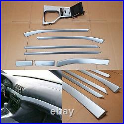 BMW E39 Aluminium Interior Trim Set Rare OEM M5 Sport Silver Matt Individual Kit