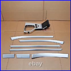 BMW E39 Aluminium Interior Trim Set Rare OEM M5 Sport Silver Matt Individual Kit