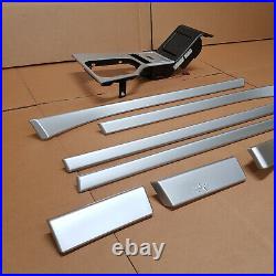 BMW E39 Aluminium Interior Trim Set Rare OEM M5 Sport Silver Matt Individual Kit