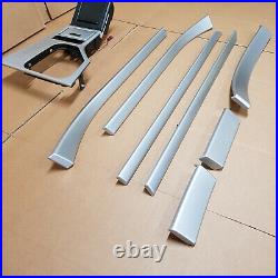 BMW E39 Aluminium Interior Trim Set Rare OEM M5 Sport Silver Matt Individual Kit