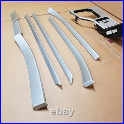 BMW E39 Aluminium Interior Trim Set Rare OEM M5 Sport Silver Matt Individual Kit