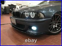 BMW E39 FRONT BUMPER Lip Spoiler splitter M5 HM ABS plast + rear diffuser sport