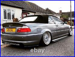 BMW E46 3 Front Splitter Side Skirt And Rear Splitters Spoiler M-sport