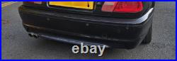 BMW E46 M Sport Coupe Convertible Rear Back Bumper in Sapphire Black (475)