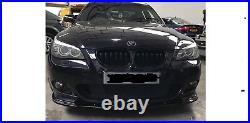 BMW E60 E61 M-Sport FRONT LIP SPLITTER (GLOSS BLACK) ABS PLASTIC (03-10)