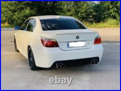 BMW E60 E61 M Sport Rear Diffuser Lip Dual Exhaust UK Stock