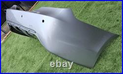 BMW E60 M Sport Rear Bumper Panel PDC Silver Grey Metallic