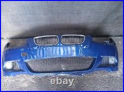 BMW E93 335i M-SPORT Rear Bumper LE MANS BLUE METALLIC 381 NEED REPAIR 2009